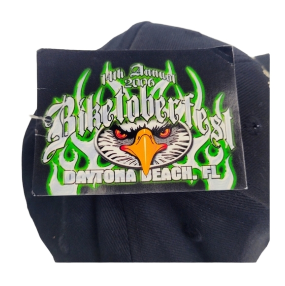 Daytona Beach Biketoberfest 2006 American Tradition Since 1992  Baseball Hat/Cap - Picture 5 of 10